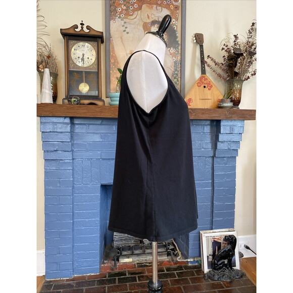 J.JILL Black PERFECT REVERSIBLE TANK TOP 2X Fitted Shirt Tank Black Plus - Picture 3 of 11